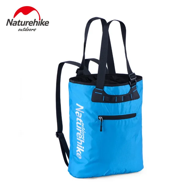 NatureHike 15L спортивная сумка маленький рюкзак для шоппинга Женская Сверхлегкая портативная многофункциональная сумка для путешествий на открытом воздухе - Цвет: Blue