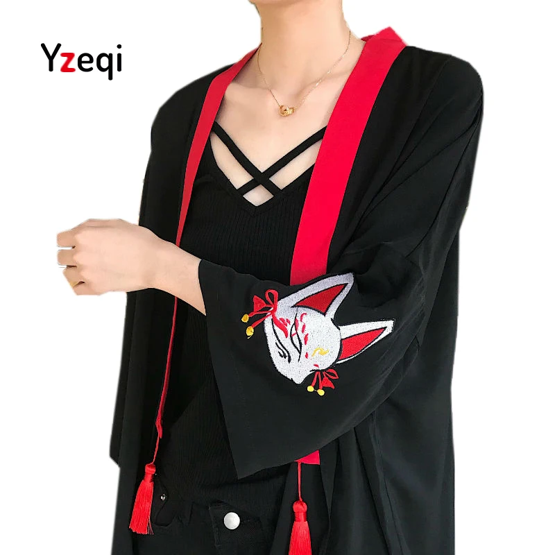 Buy Yzeqi Japanese Kimono Summer Embroidery Women