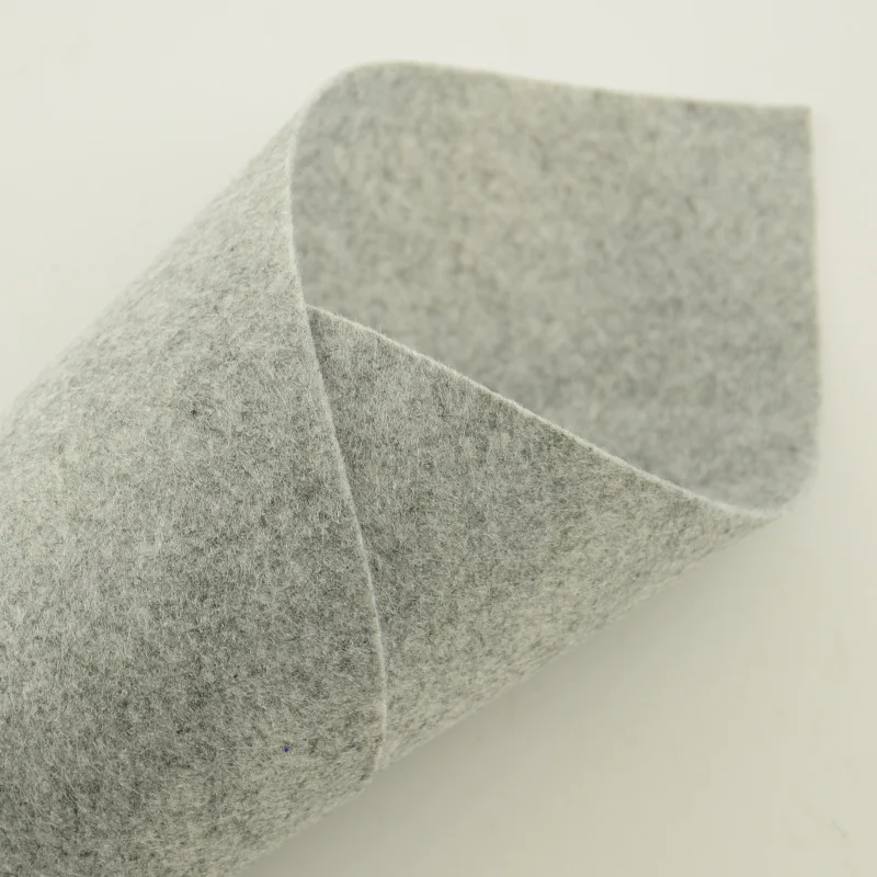 

Gray Colour New Arrivals Felt Fabric 100% Nonwoven Gifts and Premiums Tradmark Handmake for Doll's DIY Tradmarks Clean Materials
