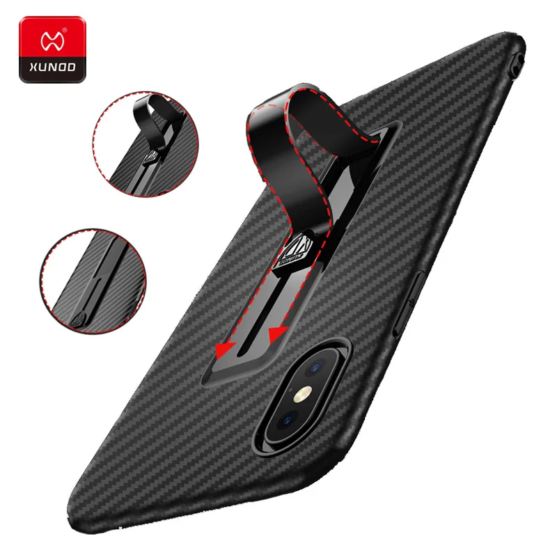 

Luxury Ultra thin Soft Silicone Case For iPhone X Xs Max Xr Phone Finger Ring Support Case Shockproof 360 Full Protection Cases