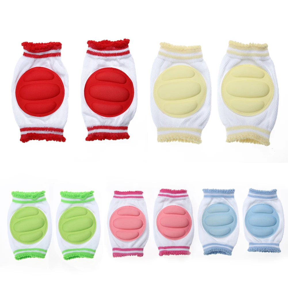 Baby Crawling Knee Pads Protector Support Kids Socks Safety Elbow and