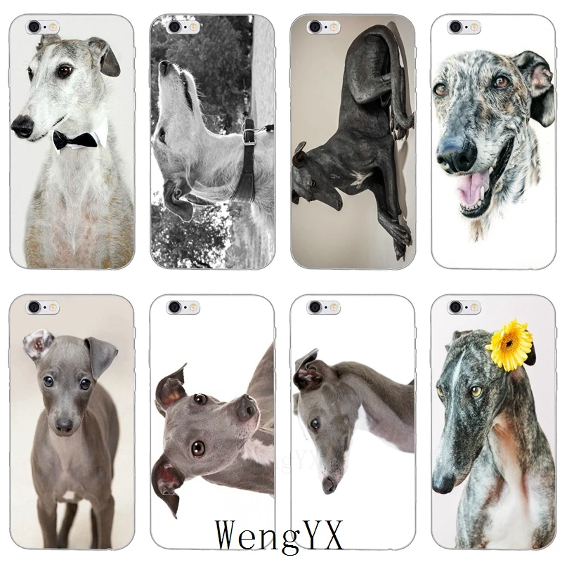 

Galgo Greyhound Dog slim Ultra Thin TPU Soft phone cover case For iPhone 4 4s 5 5s 5c SE 6 6s 7 8 plus X XR XS Max
