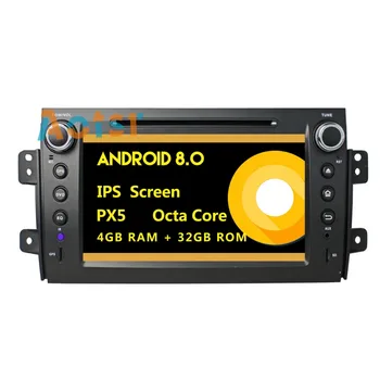 

IPS Screen Android 8.0 Car multimedia dvd player head unit For Suzuki SX4 2006 - 2012 GPS Navigation radio autos tereo 4+32G BT
