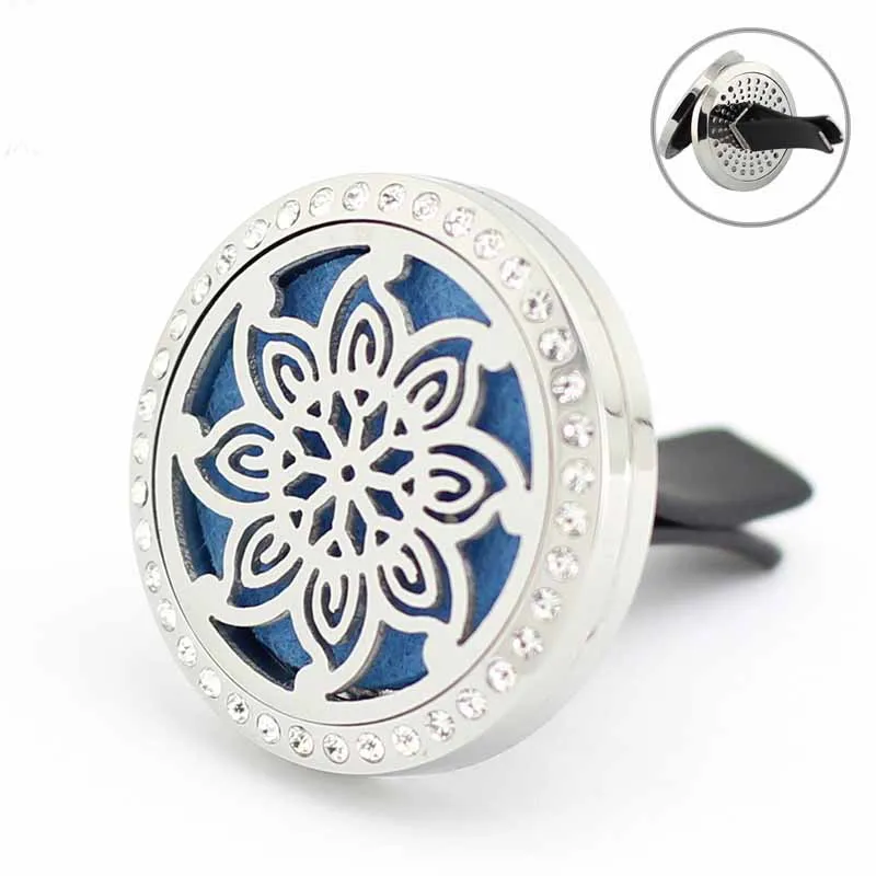 30 мм из нержавеющей стали со стразами и кристаллами автомобильный