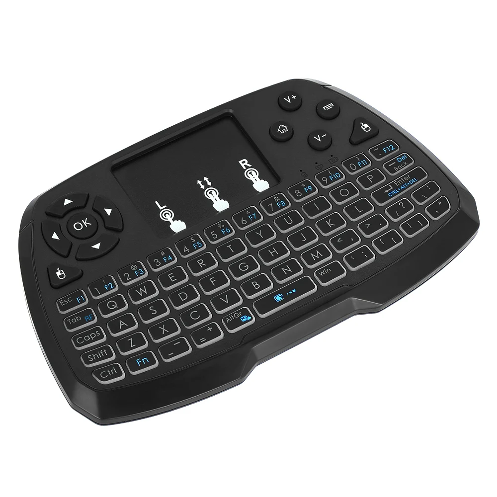 

2.4GHz Wireless Keyboard Touchpad Mouse Handheld Remote Control for Android TV BOX Smart TV PC Notebook