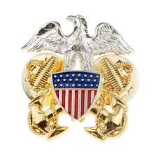 Второй мировой войны ВМС США офицеры плеча небольшие металлические Insignia Булавки знак-us145