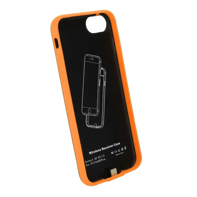 Portable Wireless Battery Charging Phone Case Wireless Receiver Case