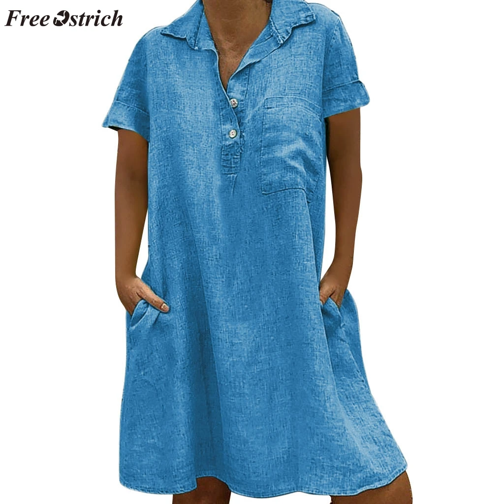 Бесплатная страусиное однотонное платье большого размера женское Трендовое