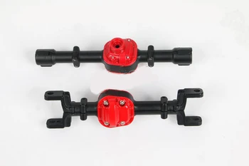 

1Set Metal Front Rear Axle Housing Fore Back Bridge Shell Cover Casing Case for RC Car MN D90D91 Defender Modify Upgrade Parts