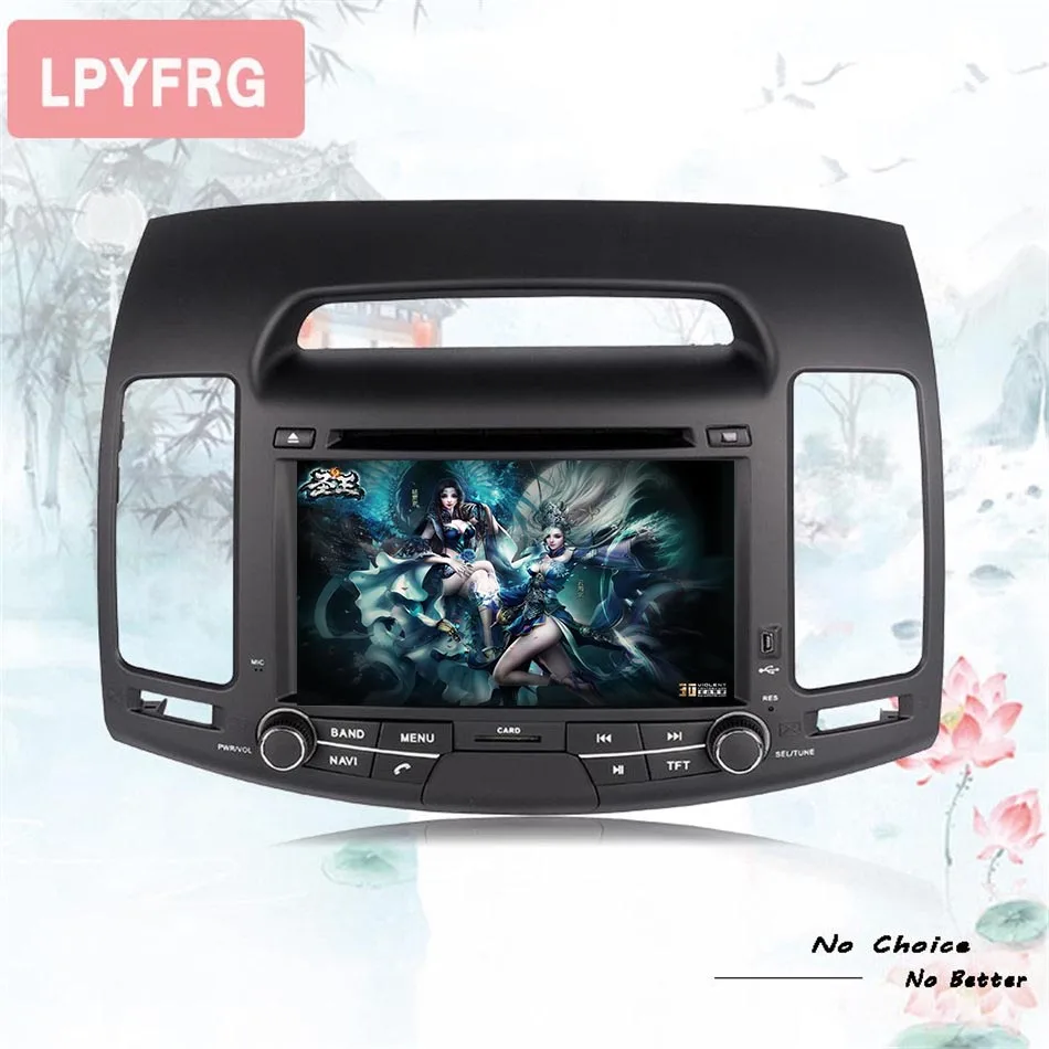 Flash Deal 1024*600 Android 9.0 Car DVD Player for Hyundai Elantra 2007 2008 2009 2010 2011 Bluetooth GPS Navigation Radio camera Head unit 5