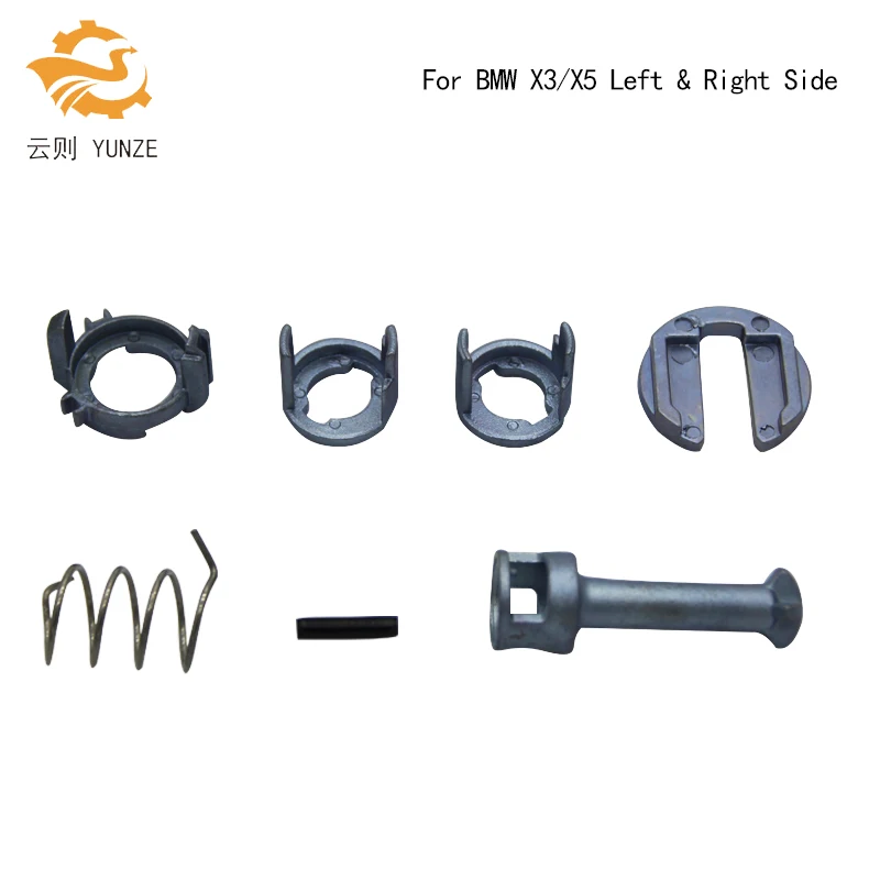 1 SET DOOR LOCK BARREL REPAIR KIT PADDLE 40MM 7PCS/SET FOR BMW X3 E83 2003-2010 X5 E53 1999-2006 LEFT RIGHT SIDE BRAND NEW 1 SET DOOR LOCK BARREL REPAIR KIT PADDLE 40MM 7PCS/SET FOR BMW X3 E83 2003-2010 X5 E53 1999-2006 LEFT RIGHT SIDE BRAND NEW