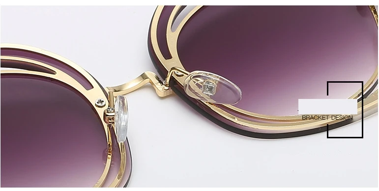 Полый квадратный кошачий глаз солнцезащитные очки для мужчин и женщин Модные Оттенки UV400 Винтажные Очки 47958