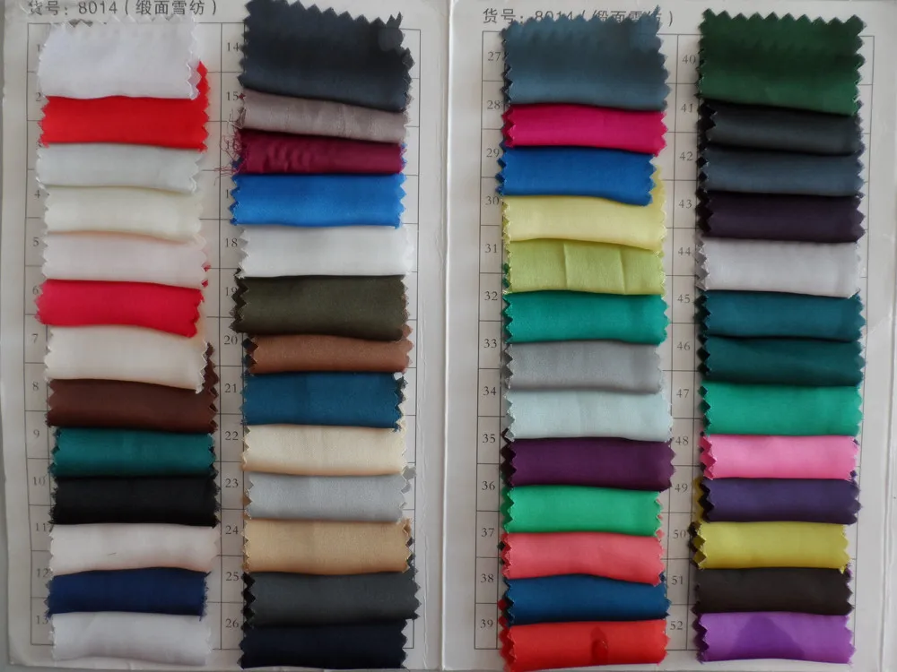 Satin Faced Chiffon 1