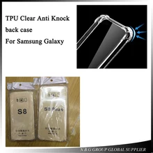 100 штук мягкие ТПУ чехлы с защитой от царапин силиконовый прозрачный чехол для Samsung S8 Plus S8 S7 край J3 J5 J7 J2 Prime A3 A5 A7 чехол