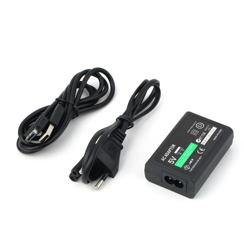USB кабель питания для передачи данных преобразует зарядное устройство AC power Переходный кабель передачи данных EU для PSVITA