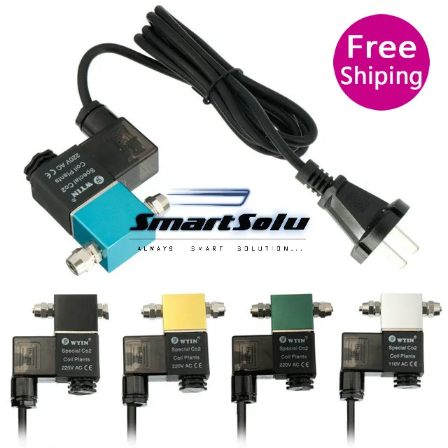 

Top Quality 220v CO2 Aquarium Agnetic Solenoid Valve Magnetic Valve Electric Components Water System