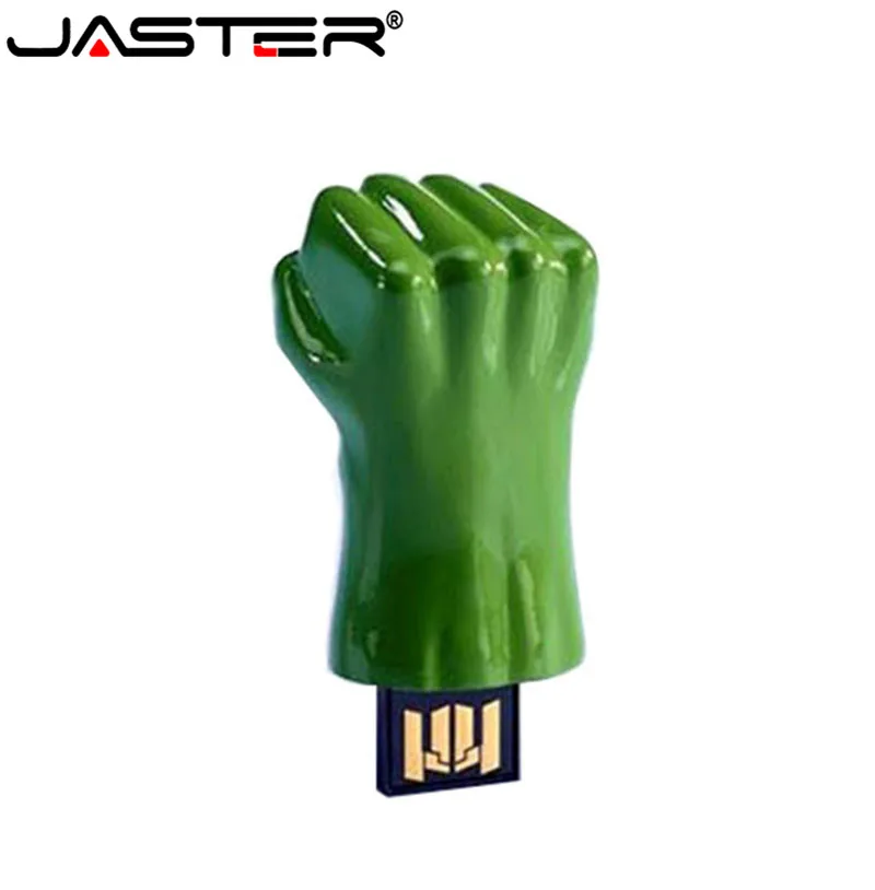JASTER The Avengers металлический капитан Американский Халк USB флэш накопитель Железный