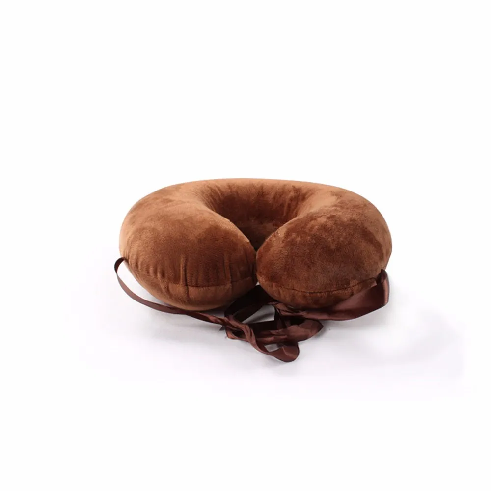 

Travel Neck Pillow - Luxurious Comfort and Orthopedic Support - 100% Natural Latex Memory Foam Travel Neck Pillow