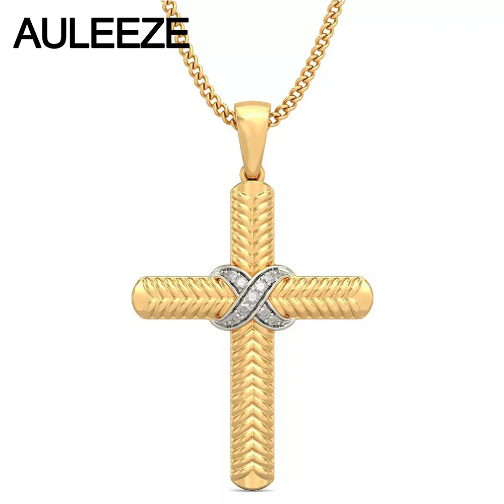 Unique diamond cross pendant Clearance