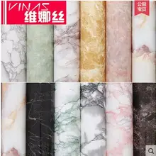 Утолщение мрамор обновления наклейки очаг поверхность липкая обои водонепроницаемый и масла из Кабинета мебель table24
