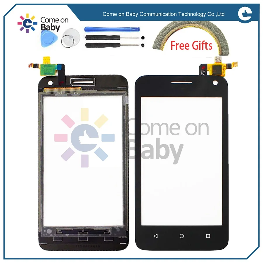 HAW0075 High Quality Touch Screen Digitizer Glass Panel 4.0 For Huawei Y360 Touch Screen with Free shipping +Free Tools (5)
