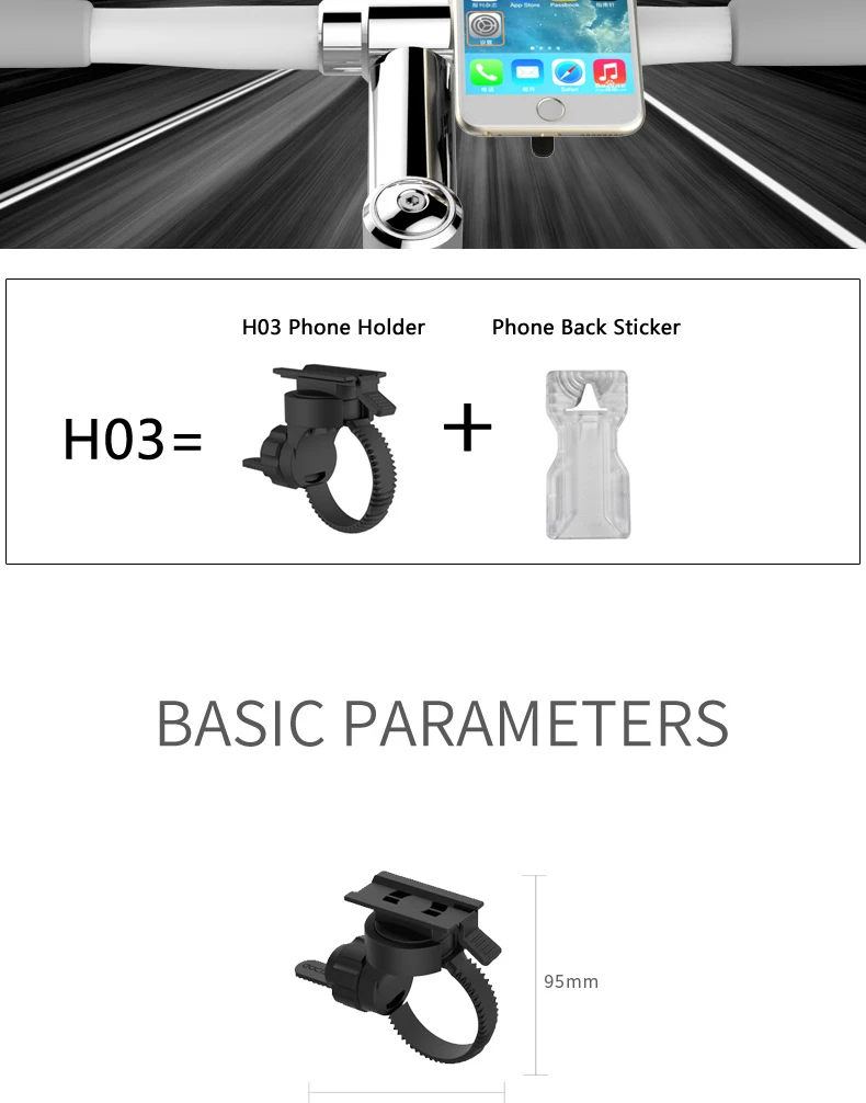 Sale GACIRON High Quality Universal HandleBar Mount Road Bicycle Phone Holder with 3M Sticky Pad for Smart Phones Bike accessories 1 Sale GACIRON High Quality Universal HandleBar Mount Road Bicycle Phone Holder with 3M Sticky Pad for Smart Phones Bike accessories 1