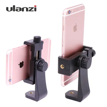 

Ulanzi Universal Smartphone Phone Clamp Adjustable Bracket Phone Holder Extend 1/4'' Tripod Mount for iPhone Android Smartphone
