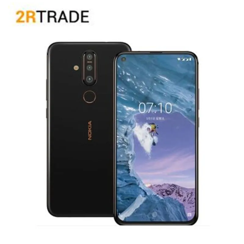 Мобильный телефон Nokia X71, Восьмиядерный процессор Snapdragon 660, 6 ГБ ОЗУ, 6,39 дюймов, Android 9, камера 48 МП, отпечаток пальца, 4G, мобильный телефон