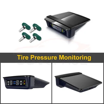 

Solar TPMS tire pressure monitoring alarm chip tire pressure monitoring system TPMS built-in Auto Security