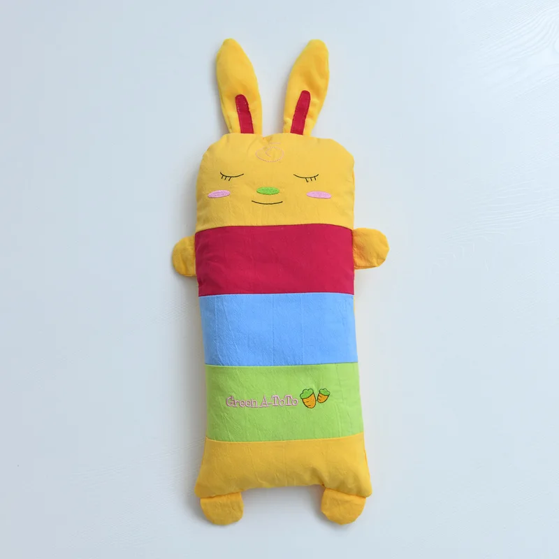 С рисунком кролика; гречневая подушка для медицинского ухода - Цвет: Цвет: желтый