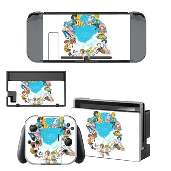 

Digimon Adventure Skin Sticker Decal For Nintendo Switch Console and Controller for NS Protector Cover Skins Stickers Vinyl