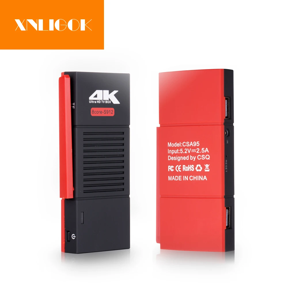 

CSA95 mini PC Android 7.1 TV Box Amlogic S912 MINI PC 2GB 8/16/32GB Octa Core Wifi 1000M Dongle TV Stick 4K