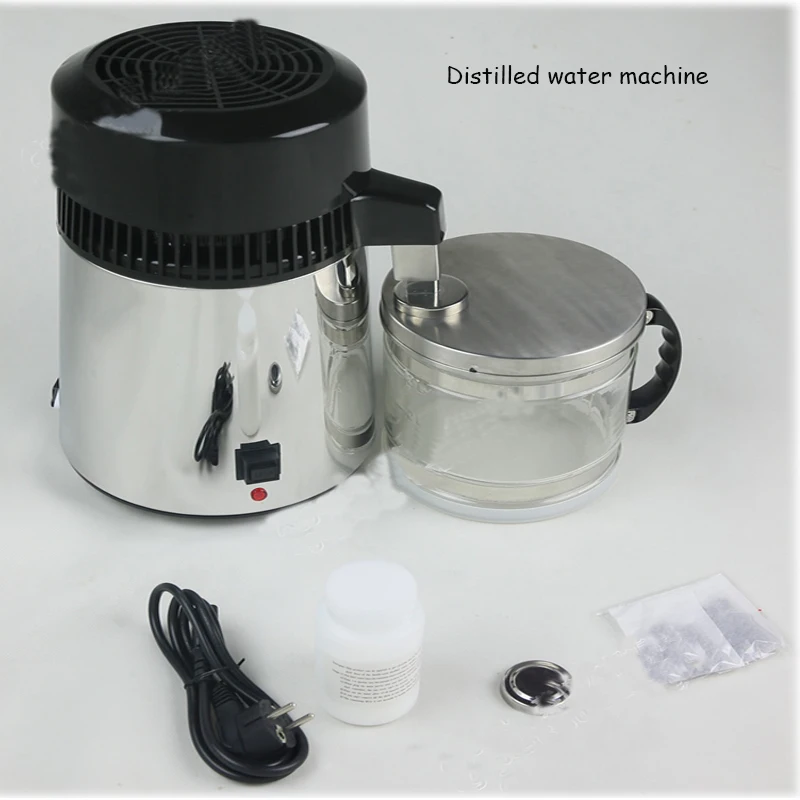 

Water distiller 110V/220V 304 stainless steel distilled water machine water filter equipment 1L/H distilled machine