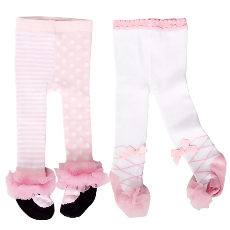 2017 Newborn Baby Girls Pantyhose Toddlers Princess Ballet Style
