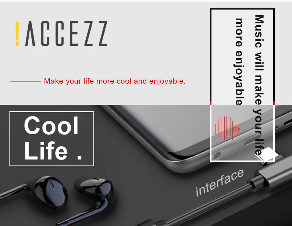 !ACCEZZ USB Type C Earphone Connector For Xiaomi Mi 6 5 Huawei Mate 10 Pro Fast Headphone Jack Splitter Charging Audio Adapter (7)