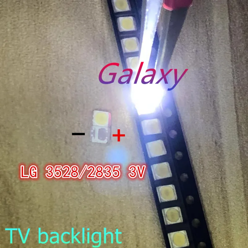 100pcs FOR LG Innotek LED Backlight 1210 3528 2835 1W 100LM Cool white LCD for TV Application | Лампы и освещение