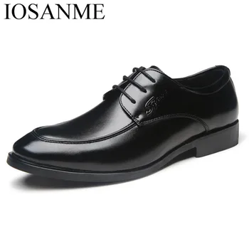 

designer men leather shoes formal moccasins homme luxury brand italian elegant dress wedding footwear derby oxford shoes for men