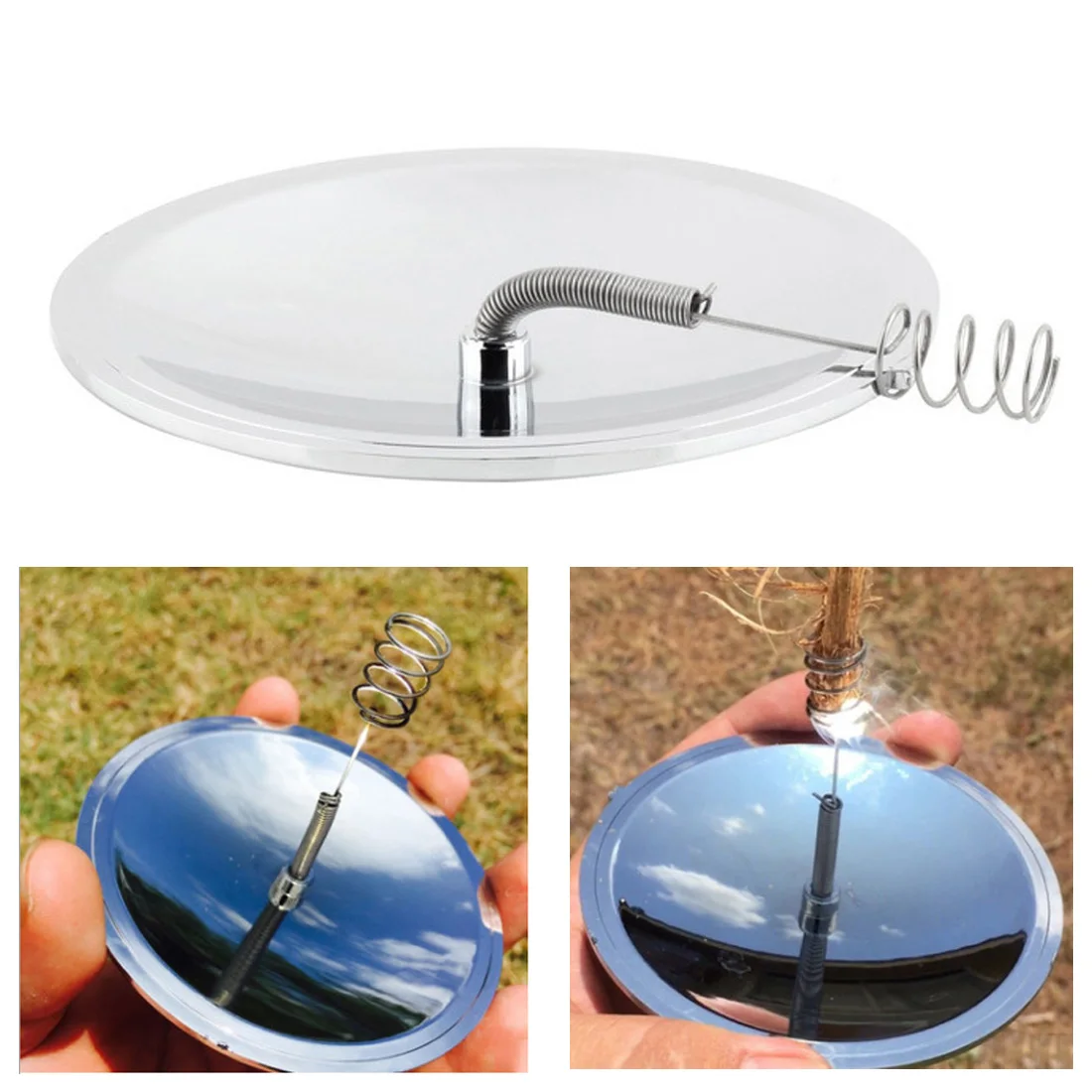 

Waterproof & Windproof Camping Survival Solar Lighter EDC Outdoor Emergency Tool Gear Sport Hiking Outdoor Camping Equipment