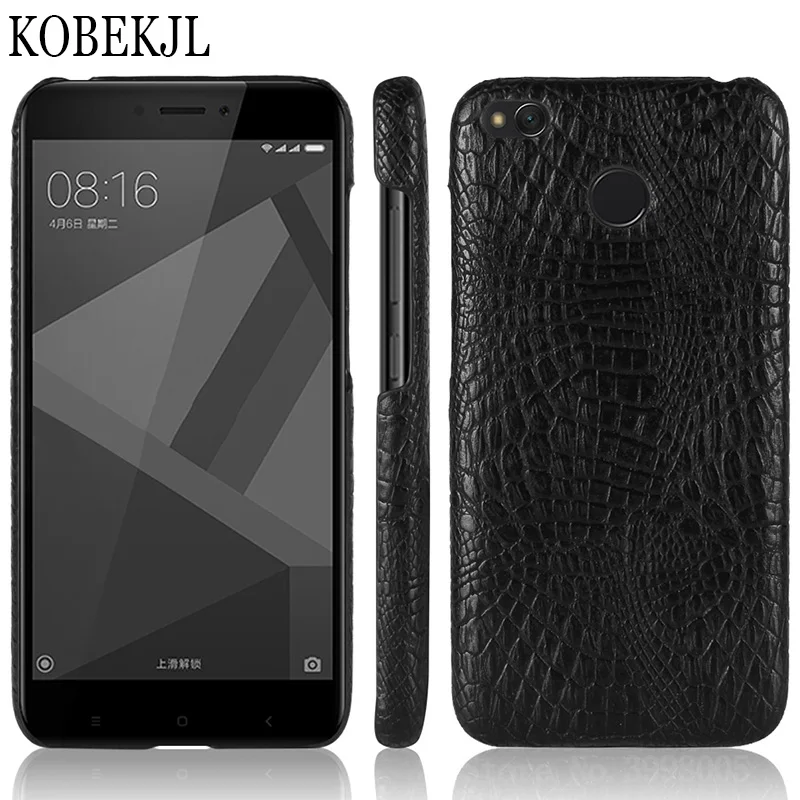 Чехол для Xiaomi Redmi 4X твердый пластиковый роскошный чехол-накладка из