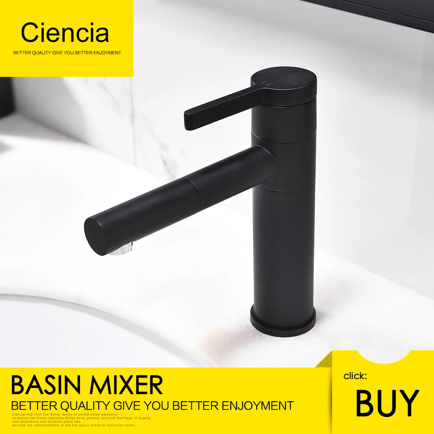 Free Shipping Black Finish Brass Deck Mount Bathroom Faucet Vanity