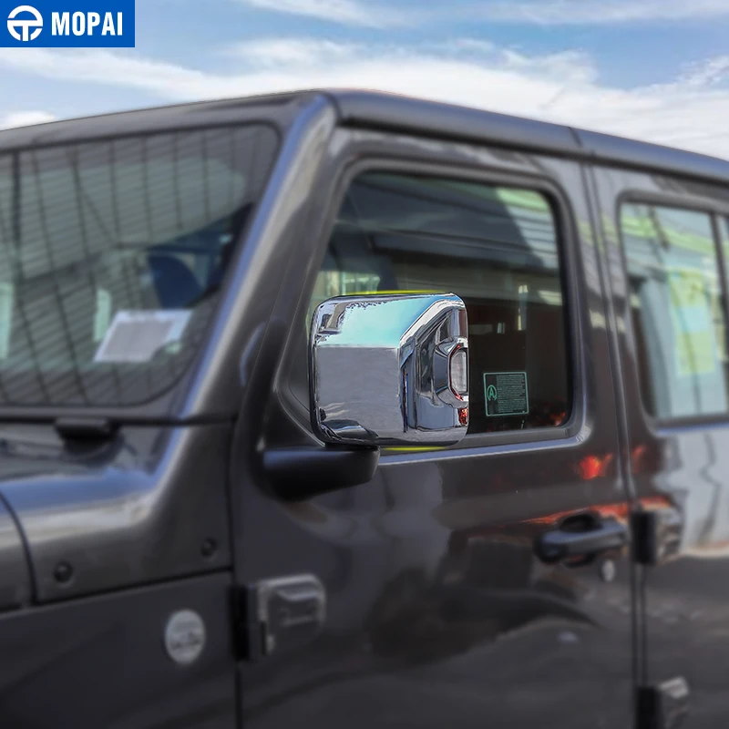 MOPAI зеркальные Чехлы для Jeep в гладиаторском стиле JT 2018 + накладка на зеркало