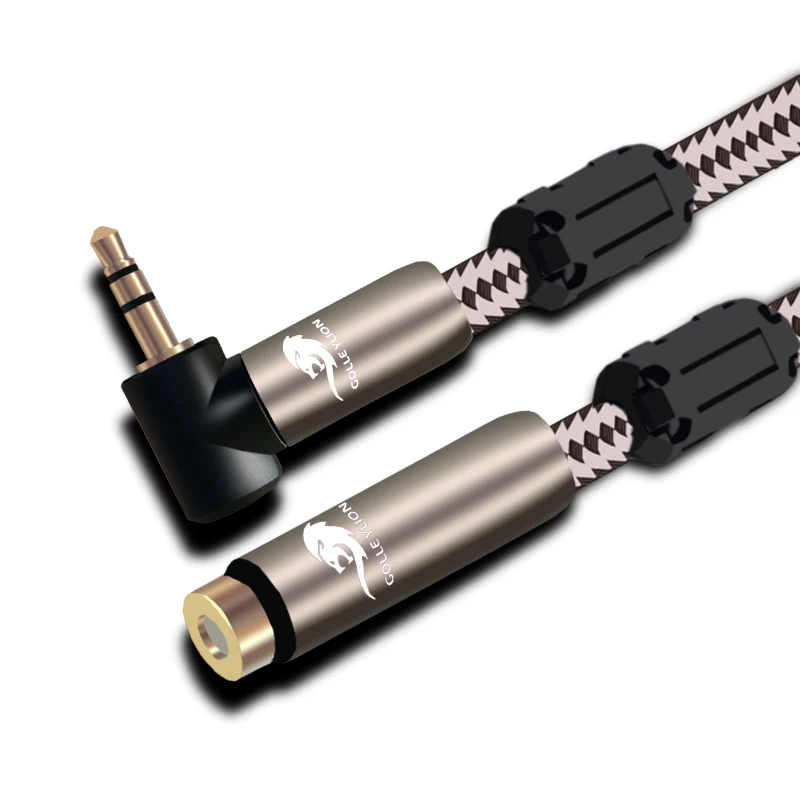 HIFI Mini Jack 3 5mm Extension Audio Cable Male to Female for Phone Headphone Stereo Car Speaker 3 5mm to 3 5mm OFC 75cm 1m 2m