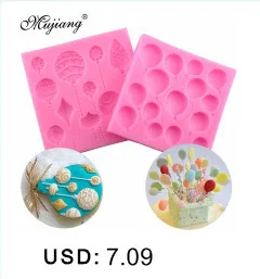 Mujiang Animals Chocolate Fondant Molds Baby Birthday Cake Decorating Tools Cake Silicone Baking Mold Candy Fimo Clay Moulds