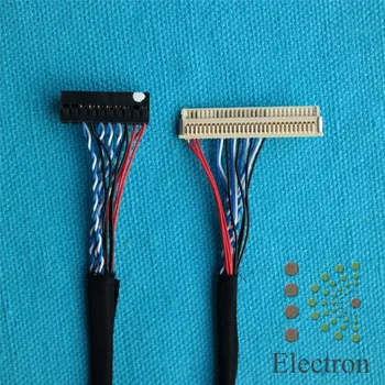 

FIX-30-D6 30Pin Single 6 bits 0.5mm LVDS Cable for LCD Controller Panel 20pcs/lot