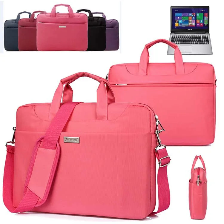 

Oxford Cloth Waterproof Laptop Case Sleeve Shoulder Bag Briefcase w/ Pocket & Handle for ASUS  Flip TP500 TP500LA 15.6'' 15-Inch