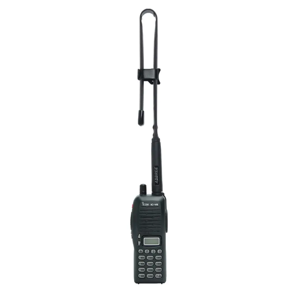 CS тактическая Антенна BNC Двухдиапазонная VHF UHF 144/430 МГц Складная для Kenwood TK308 TH28A TH42AT