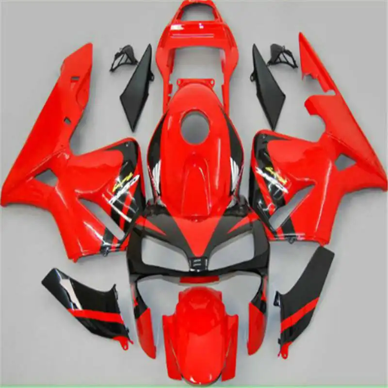 Оранжевый черный белый качество комплект обтекателей для CBR600RR 03 04 F5 CBR 600RR 03-04 CBR600 RR 2003 2004 серебро черный обтекатели - Цвет: 7