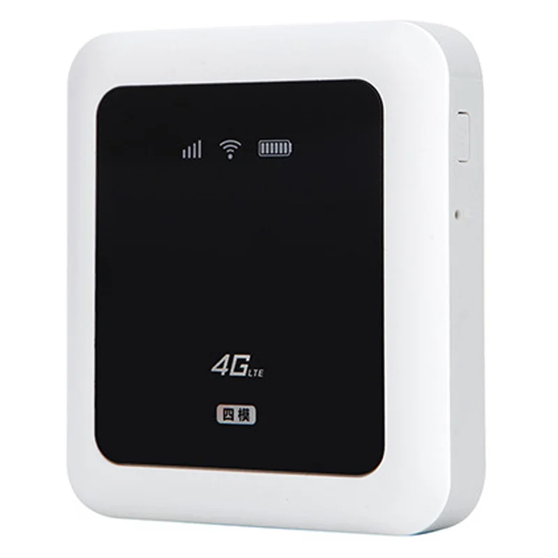 

Portable 5200mAH Power Bank Wireless Router 100Mbps 3G/4G LTE Mobile Wifi Hotsport SIM Card Travel Wifi Router to 10 wifi users