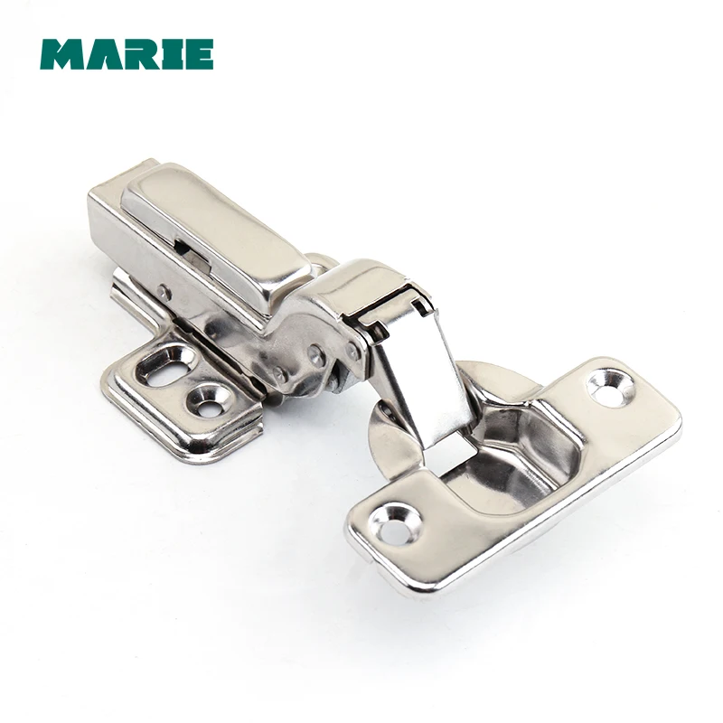 

HH102C stainless steel #304 Embed steel Hinges Hydraulic Damper Buffer Cabinet Door Hinges Soft Close Furniture hinges
