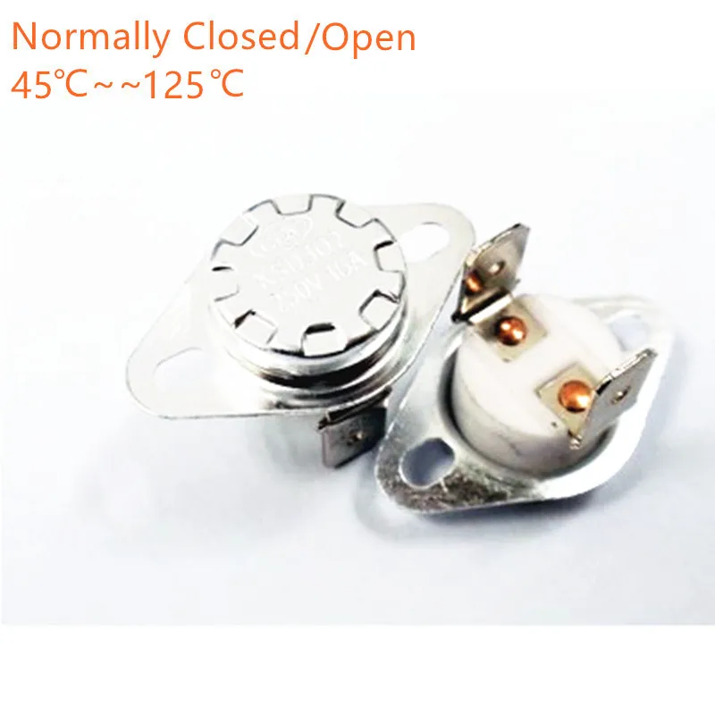 KSD302 Thermostat 16A 250V - Keramik Temperaturschalter 40-300°C